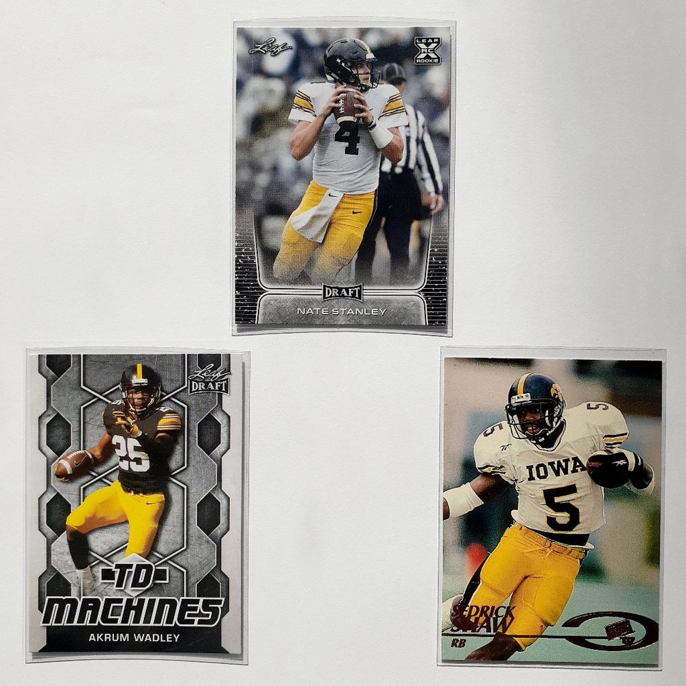 Iowa Hawkeyes 9 Card Lot [CFBL] [C4_3_1] - Picture 3 of 8